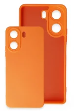 Newface Xiaomi Redmi 13C Kılıf Nano içi Kadife Silikon - Pudra - Görsel 2