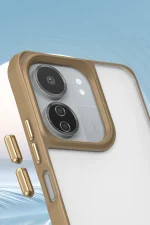 Newface Xiaomi Redmi 13C Kılıf Penta Silikon Kılıf - Şeffaf - Görsel 2