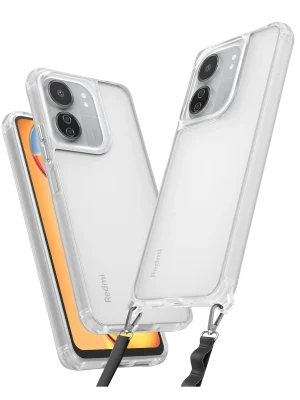 Newface Xiaomi Redmi 13C Kılıf Penta Silikon Kılıf - Şeffaf