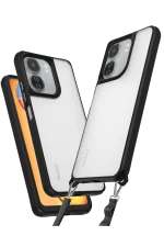 Newface Xiaomi Redmi 13C Kılıf Penta Silikon Kılıf - Siyah