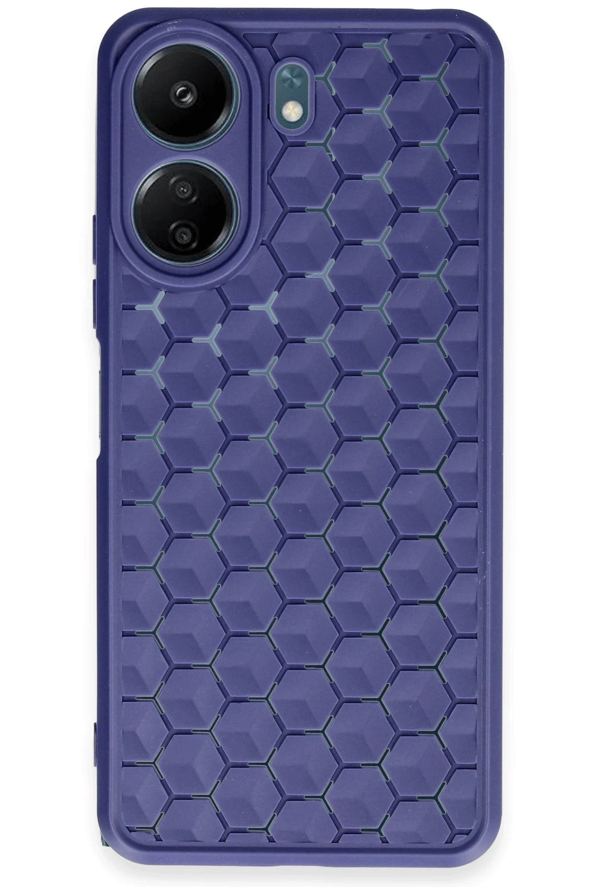 newface-xiaomi-redmi-13c-kilif-petek-silikon-kapak-lacivert-default.webp Newface Xiaomi Redmi 13C Kılıf Petek Silikon Kapak - Lacivert - Görsel 1