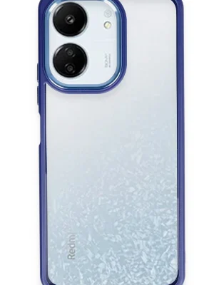 Newface Xiaomi Redmi 13C Kılıf Power Silikon - Lacivert