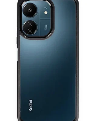 Newface Xiaomi Redmi 13C Kılıf Power Silikon - Siyah
