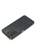 Newface Xiaomi Redmi 13C Kılıf Razer Lensli Silikon - Yeşil - Görsel 3