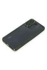 Newface Xiaomi Redmi 13C Kılıf Razer Lensli Silikon - Yeşil - Görsel 4