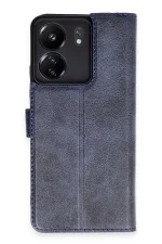 Newface Xiaomi Redmi 13C Kılıf Trend S Plus Kapaklı Kılıf - Lacivert