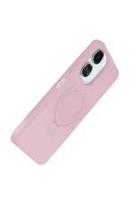 Newface Xiaomi Redmi 13C Regal Magsafe Standlı Kapak - Açık Pembe - Görsel 4