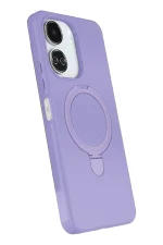 Newface Xiaomi Redmi 13C Regal Magsafe Standlı Kapak - Lila - Görsel 2