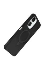 Newface Xiaomi Redmi 13C Regal Magsafe Standlı Kapak - Siyah - Görsel 4