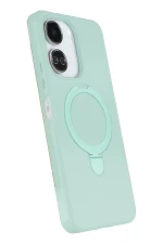 Newface Xiaomi Redmi 13C Regal Magsafe Standlı Kapak - Su Yeşili - Görsel 2