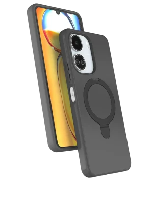 Newface Xiaomi Redmi 13C Regal Magsafe Standlı Kapak - Titan Gri