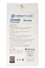 Newface Xiaomi Redmi 14C 3D Antistatik Seramik Nano Ekran Koruyucu - Görsel 3