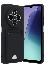 Newface Xiaomi Redmi 14C Kelvin Kartvizitli Silikon - Siyah