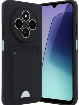 Newface Xiaomi Redmi 14C Kelvin Kartvizitli Silikon - Siyah