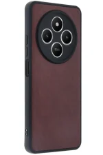 Newface Xiaomi Redmi 14C Kılıf Aras Deri Kapak - Bordo - Görsel 2