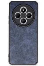 Newface Xiaomi Redmi 14C Kılıf Aras Deri Kapak - Lacivert