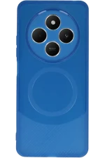 Newface Xiaomi Redmi 14C Kılıf Maya Karbon Kapak - Lacivert - Görsel 2