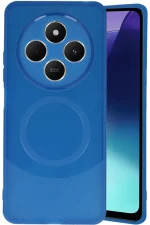 Newface Xiaomi Redmi 14C Kılıf Maya Karbon Kapak - Lacivert