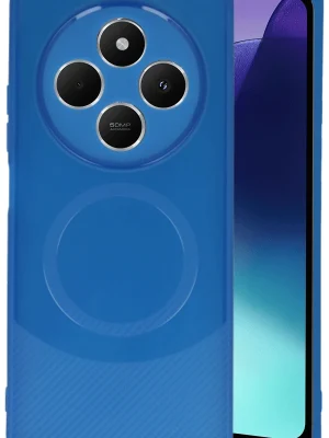 Newface Xiaomi Redmi 14C Kılıf Maya Karbon Kapak - Lacivert