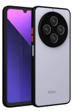 Newface Xiaomi Redmi 14C Kılıf Montreal Silikon Kapak - Siyah