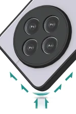 Newface Xiaomi Redmi 14C Kılıf Montreal Silikon Kapak - Siyah - Görsel 3