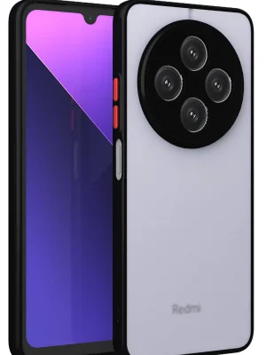 Newface Xiaomi Redmi 14C Kılıf Montreal Silikon Kapak - Siyah