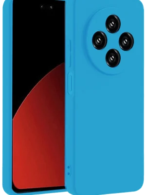 Newface Xiaomi Redmi 14C Kılıf Nano içi Kadife Silikon - Mavi