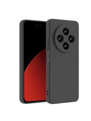 Newface Xiaomi Redmi 14C Kılıf Nano içi Kadife Silikon - Siyah