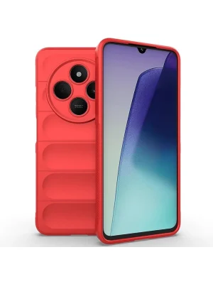 Newface Xiaomi Redmi 14C Kılıf Optimum Silikon - Kırmızı