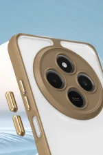 Newface Xiaomi Redmi 14C Kılıf Penta Silikon Kılıf - Çöl Titanyum - Görsel 3