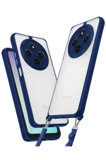 Newface Xiaomi Redmi 14C Kılıf Penta Silikon Kılıf - Lacivert