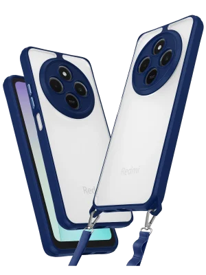 Newface Xiaomi Redmi 14C Kılıf Penta Silikon Kılıf - Lacivert