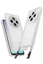 Newface Xiaomi Redmi 14C Kılıf Penta Silikon Kılıf - Şeffaf