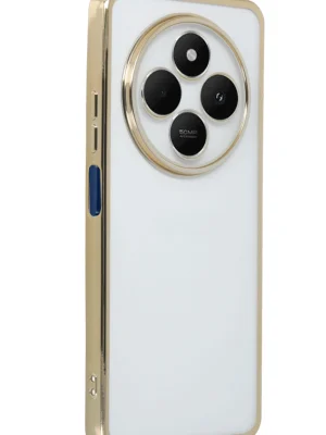 Newface Xiaomi Redmi 14C Kılıf Razer Lensli Silikon - Gold