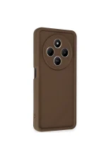 Newface Xiaomi Redmi 14C Kılıf Viera Silikon - Kahverengi - Görsel 2