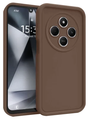 Newface Xiaomi Redmi 14C Kılıf Viera Silikon - Kahverengi