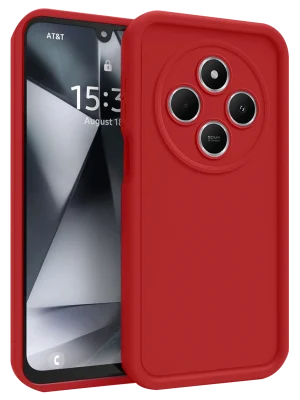 Newface Xiaomi Redmi 14C Kılıf Viera Silikon - Kırmızı