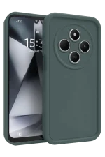 Newface Xiaomi Redmi 14C Kılıf Viera Silikon - Koyu Yeşil