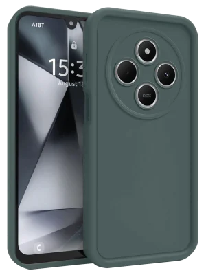 Newface Xiaomi Redmi 14C Kılıf Viera Silikon - Koyu Yeşil