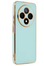 Newface Xiaomi Redmi 14C Kılıf Volet Silikon - Açık Yeşil - Görsel 2