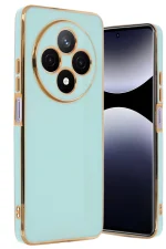 Newface Xiaomi Redmi 14C Kılıf Volet Silikon - Açık Yeşil