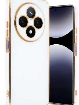 Newface Xiaomi Redmi 14C Kılıf Volet Silikon - Beyaz