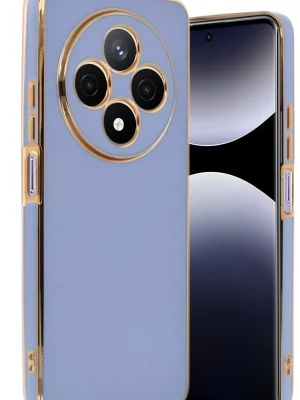 Newface Xiaomi Redmi 14C Kılıf Volet Silikon - Mavi