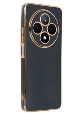 Newface Xiaomi Redmi 14C Kılıf Volet Silikon - Siyah - Görsel 2