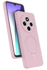 Newface Xiaomi Redmi 14C Regal Magsafe Standlı Kapak - Açık Pembe