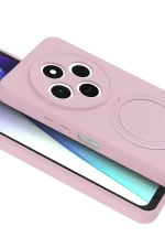 Newface Xiaomi Redmi 14C Regal Magsafe Standlı Kapak - Açık Pembe - Görsel 3