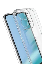 Newface Xiaomi Redmi 15C 4G Lüx Şeffaf Silikon - Şeffaf - Görsel 3