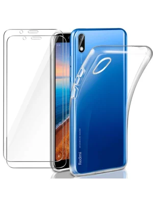 Newface Xiaomi Redmi 7A Kılıf Lüx Şeffaf Silikon
