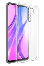 Newface Xiaomi Redmi 9 Kılıf Lüx Şeffaf Silikon - Şeffaf - Görsel 2