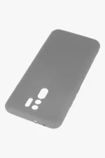 Newface Xiaomi Redmi 9 Kılıf Nano içi Kadife Silikon - Gri - Görsel 3